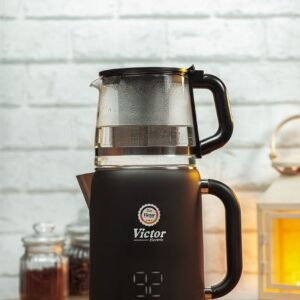 Home Modern Matte Black Precision Electric Kettle